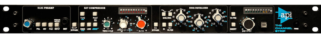 API The Channel Strip vista frontal