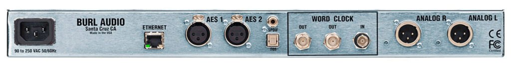 Burl Audio B2 Bomber DAC vista trasera