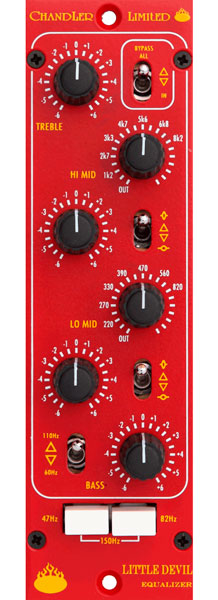 Chandler Limited Little Devil Equalizer vista frontal