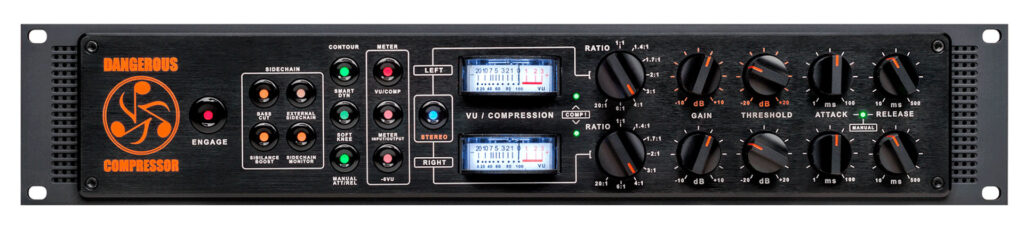 Dangerous Music Compressor vista frontal