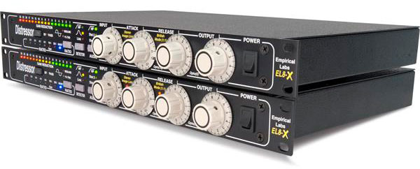 Empirical Labs EL8X-S Distressor vista diagonal izquierda