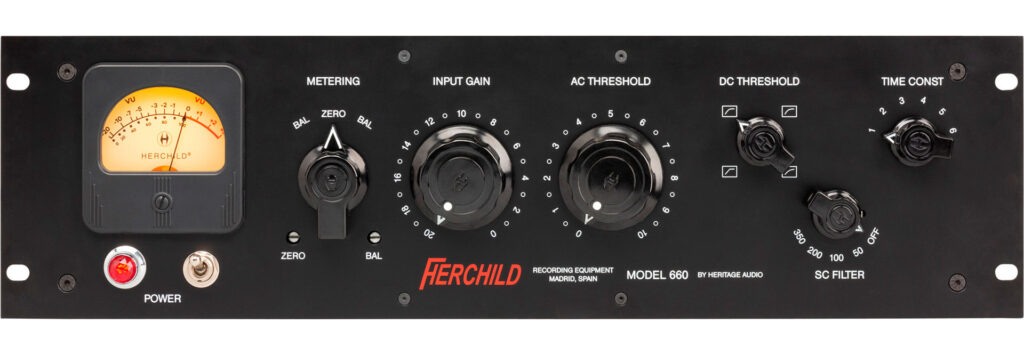 Heritage Audio Herchild 660 vista frontal