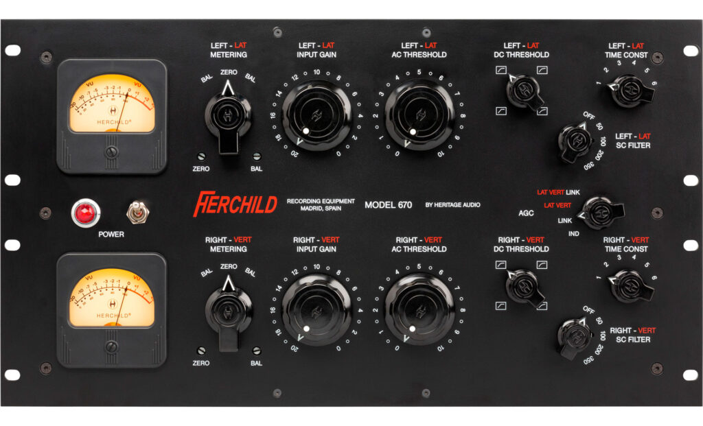 Heritage Audio Herchild 670 vista frontal