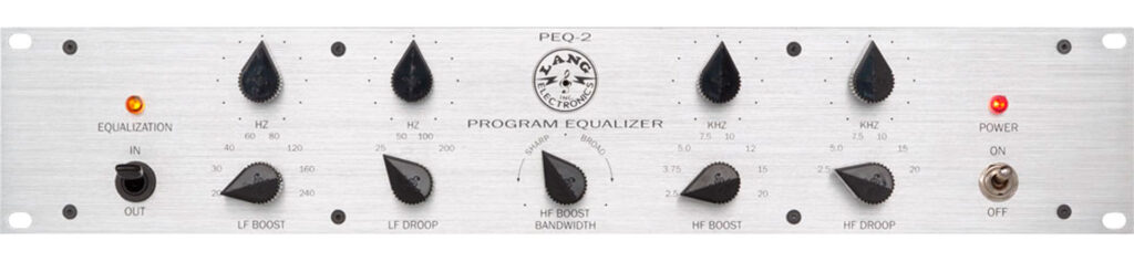 Heritage Audio Lang PEQ-2 vista frontal