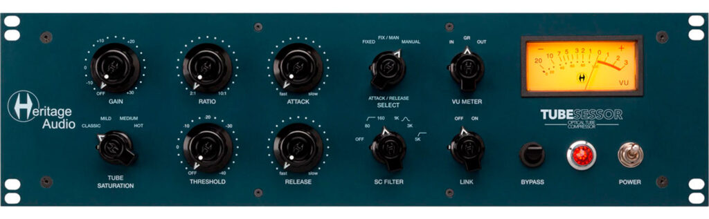 Heritage Audio Tubesessor vista frontal