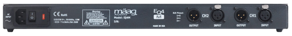 Maag Audio EQ4M vsita trasera