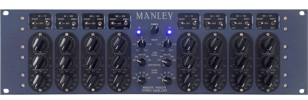 Manley Labs Massive Passive Mastering Edition vista frontal