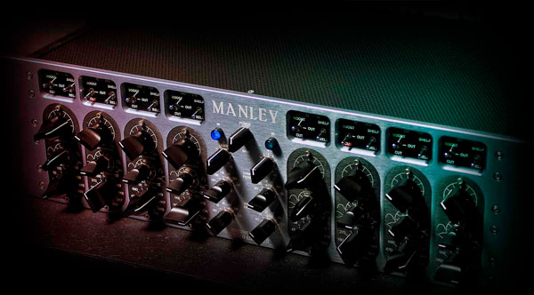 Manley Labs Massive Passive detalles en primer plano