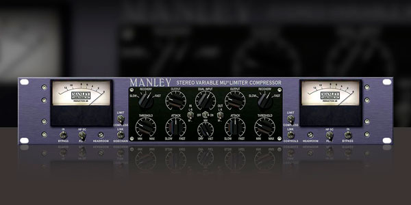 Manley Labs Variable Mu vista frontal artistica