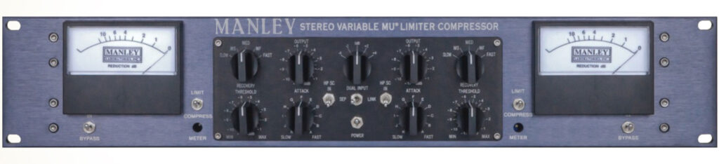 Manley Labs Variable Mu Mastering Version vista frontal