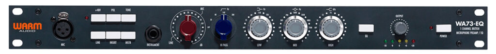 Warm Audio WA73-EQ vista frontal