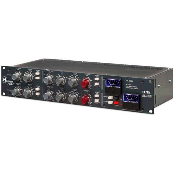 Heritage Audio 609A Stereo/Dual Mono Compressor Limiter