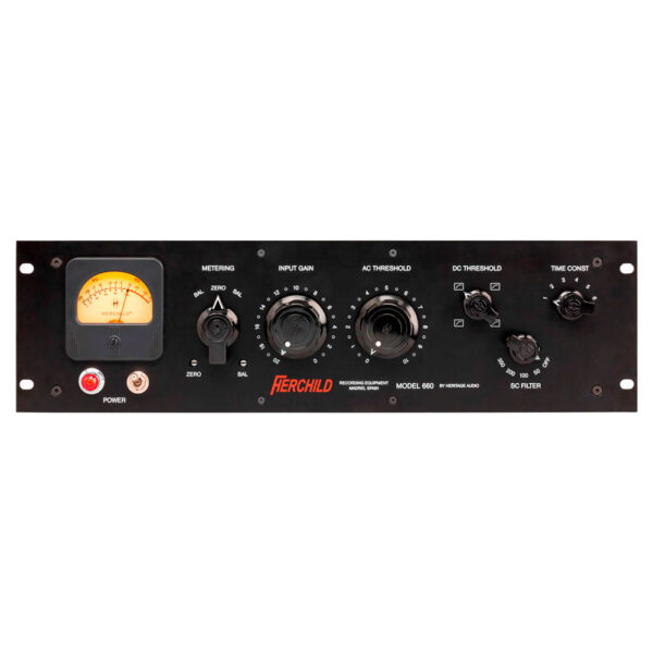 Heritage Audio Herchild 660 Tube Compressor vista frontal