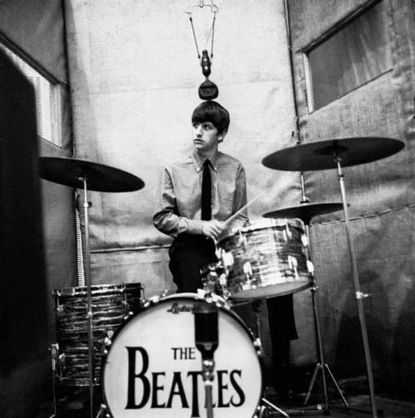 Tips para grabación de baterías, The Beatles