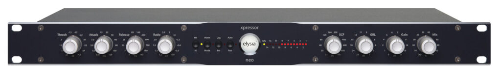 Elysia Xpressor Neo 19" Rack vista frontal