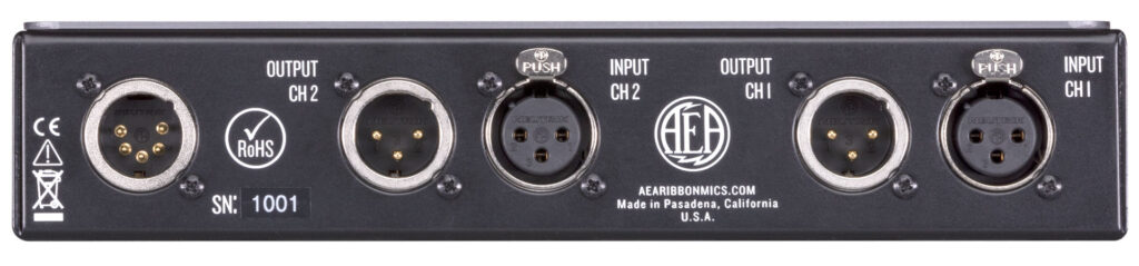 AEA TRP3 vista trasera