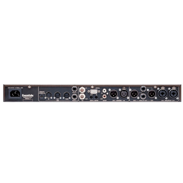 Eventide Eclipse V4 vista trasera