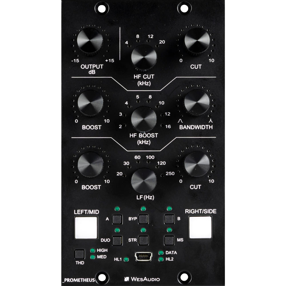 WesAudio Prometheus Eclipse vista frontal