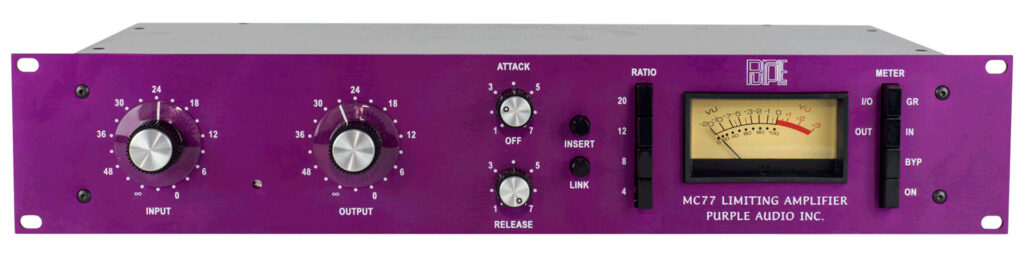 Purple mc77 vista frontal