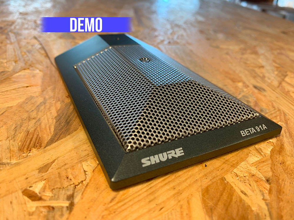 Shure Beta 91A - Demo