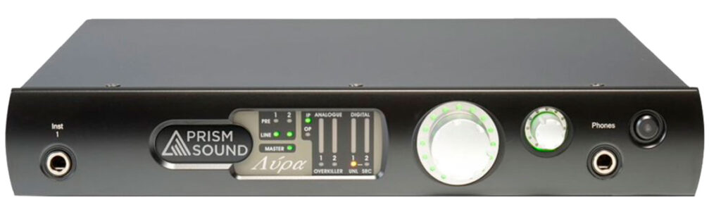 PrismSound Lyra 2 vista frontal