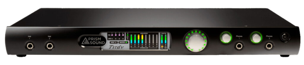 PrismSound Titan vista frontal