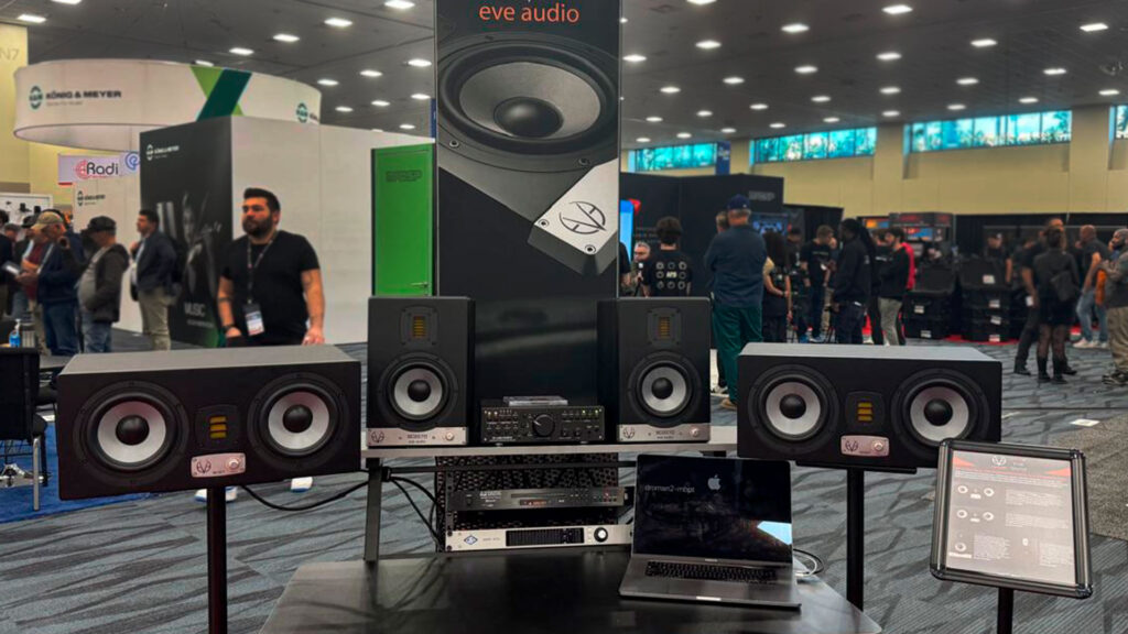 NAMM 2025 stand EVE Audio
