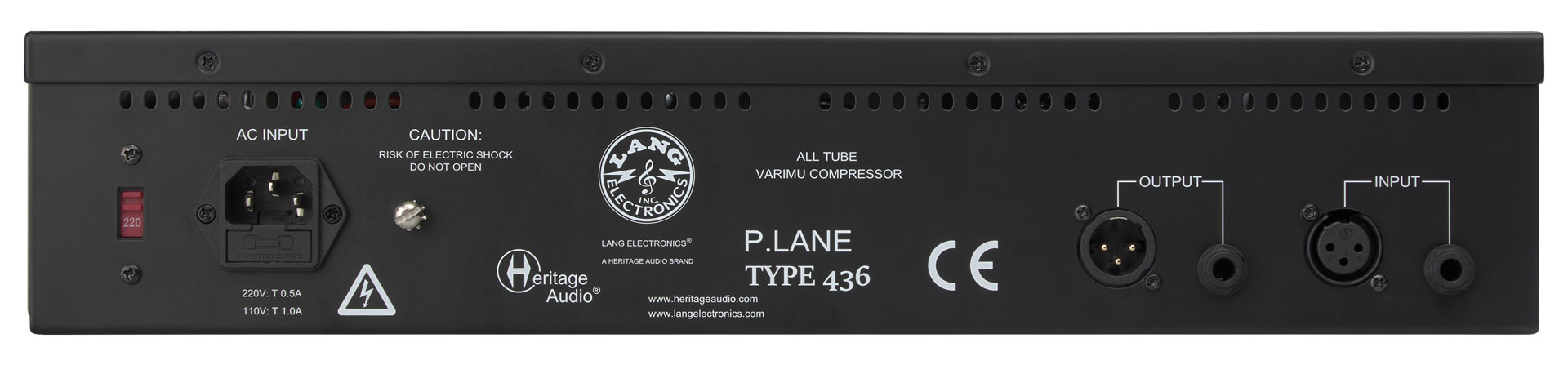 Heritage P.Lane Type 436 vista trasera