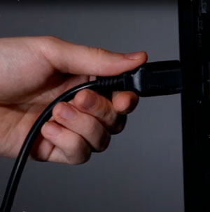 Desenchufá los monitores