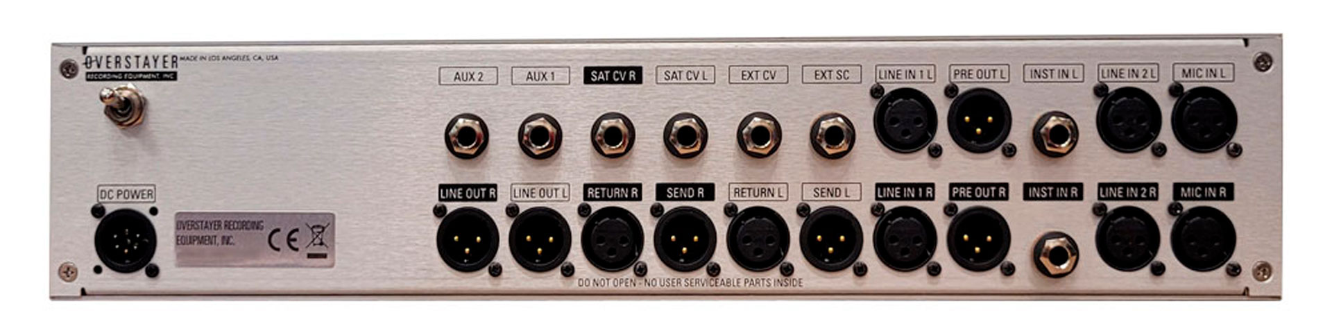 Overstayer 8755DM vista trasera