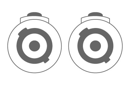 Cables de parlante Speakon​