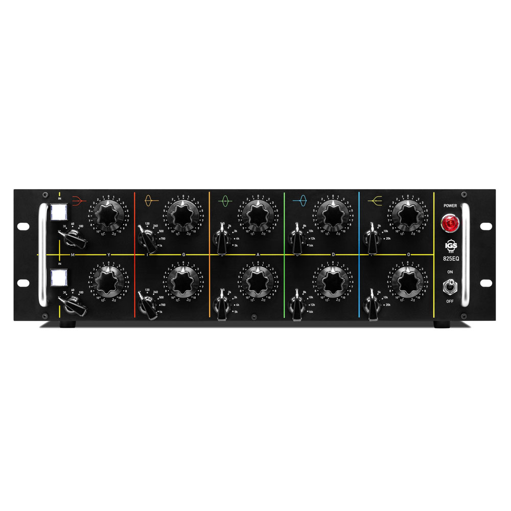 IGS Audio 825EQ vista frontal