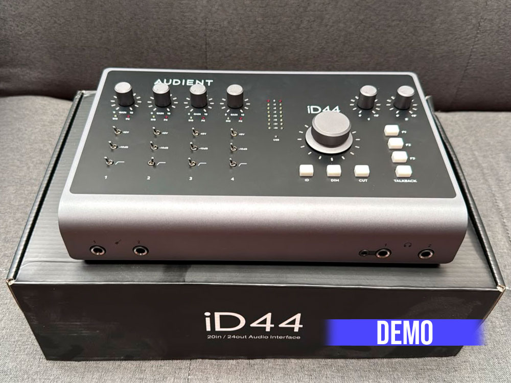 Audient ID44 mk2 - Demo
