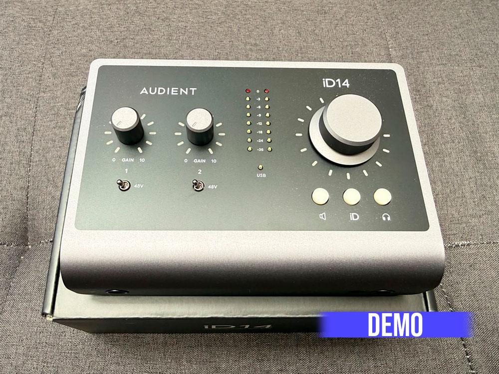 Audient ID14 mk2 - Demo